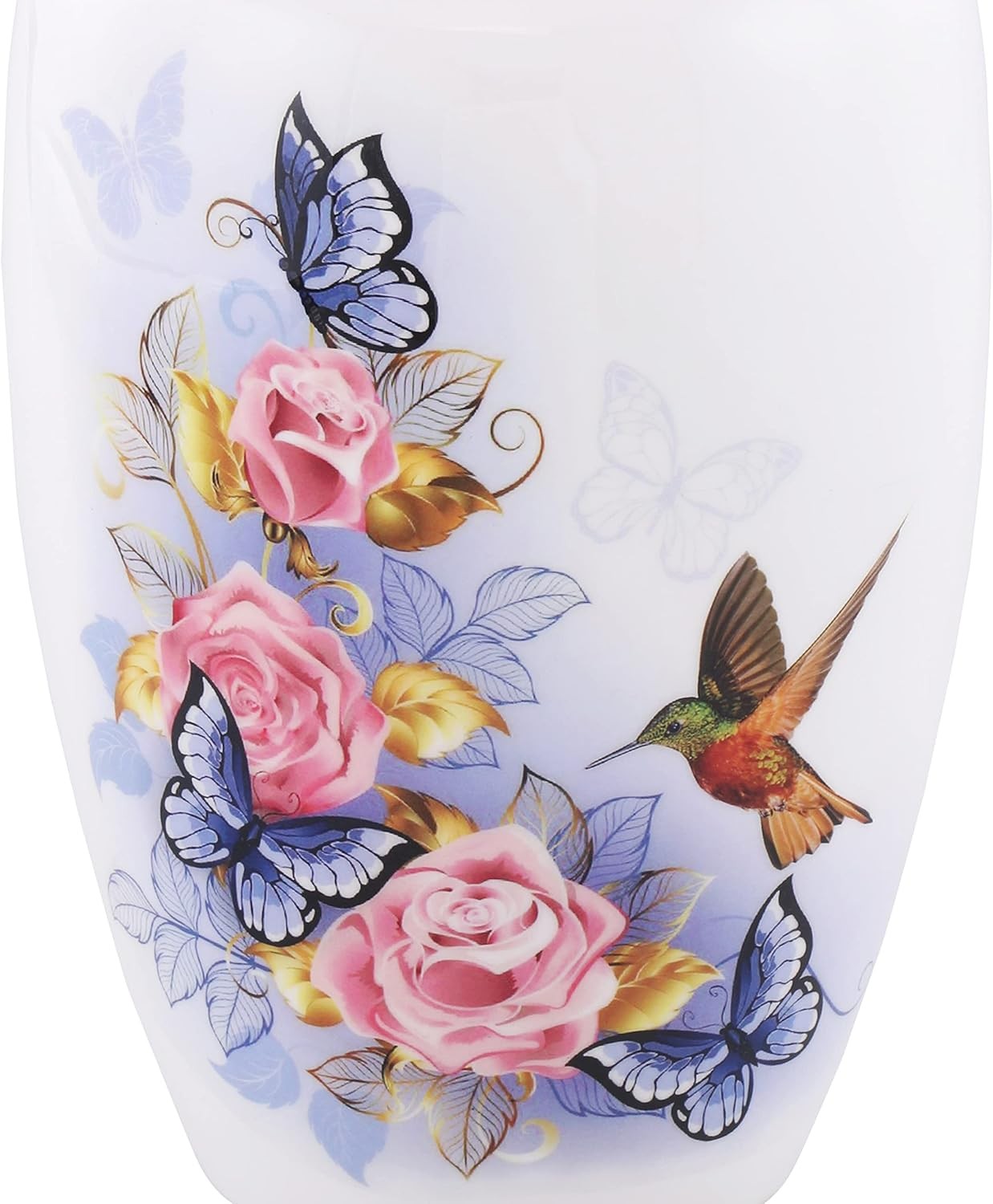 Butterfly with Humming Bird Adult Cremation Urns for Human Ashes – Decorative