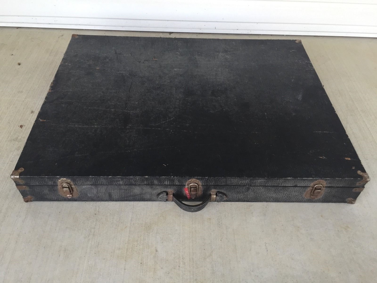 Vintage National Wreath & Supply Co. Folding Wooden Prie Dieu Kneeler With Case