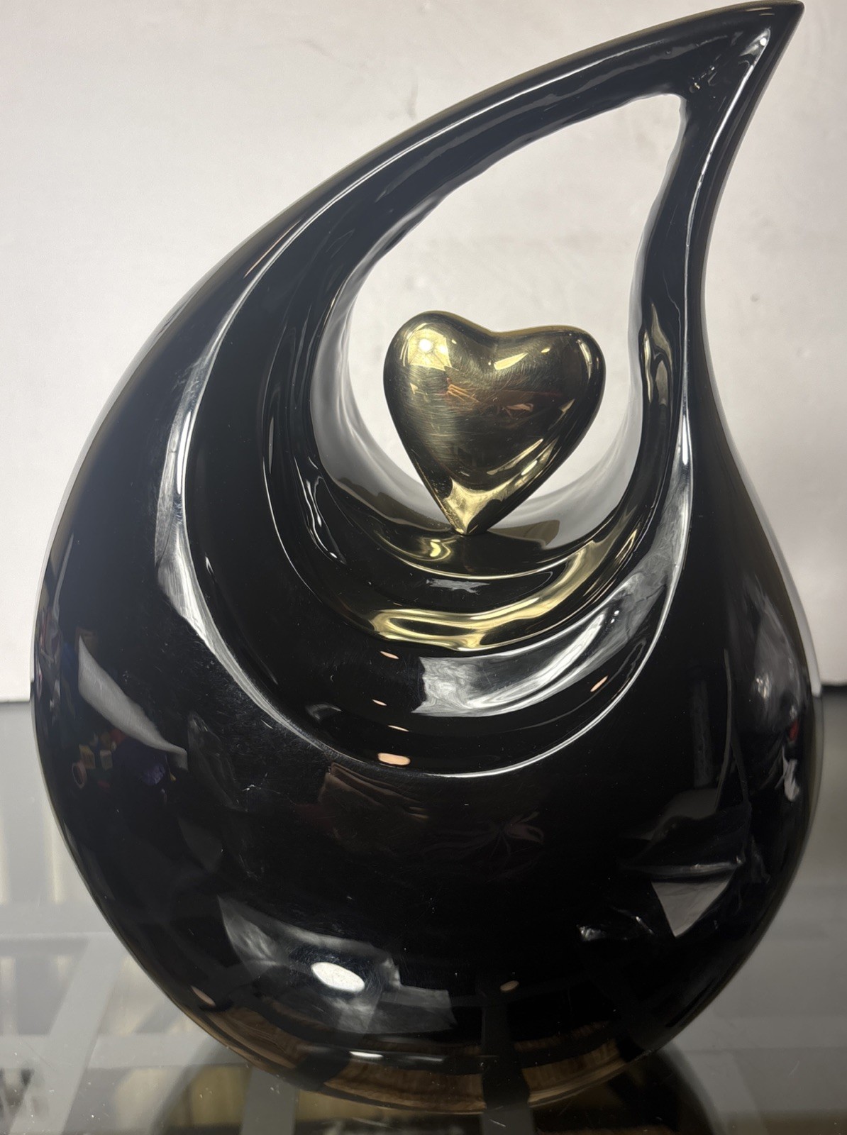Heart of Love Cremation Urn for Human Ashes
