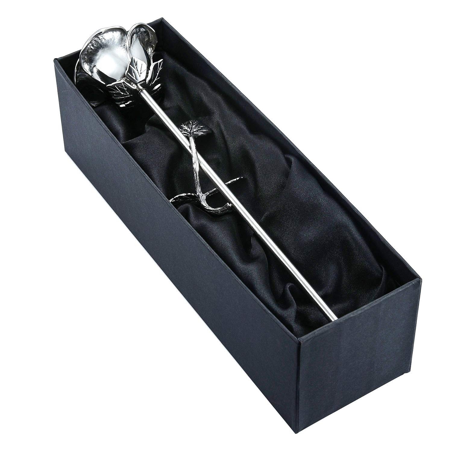 Stainless Steel Decorative Rose Flower Cremation Urns for Ashes-Human Pet Dog…