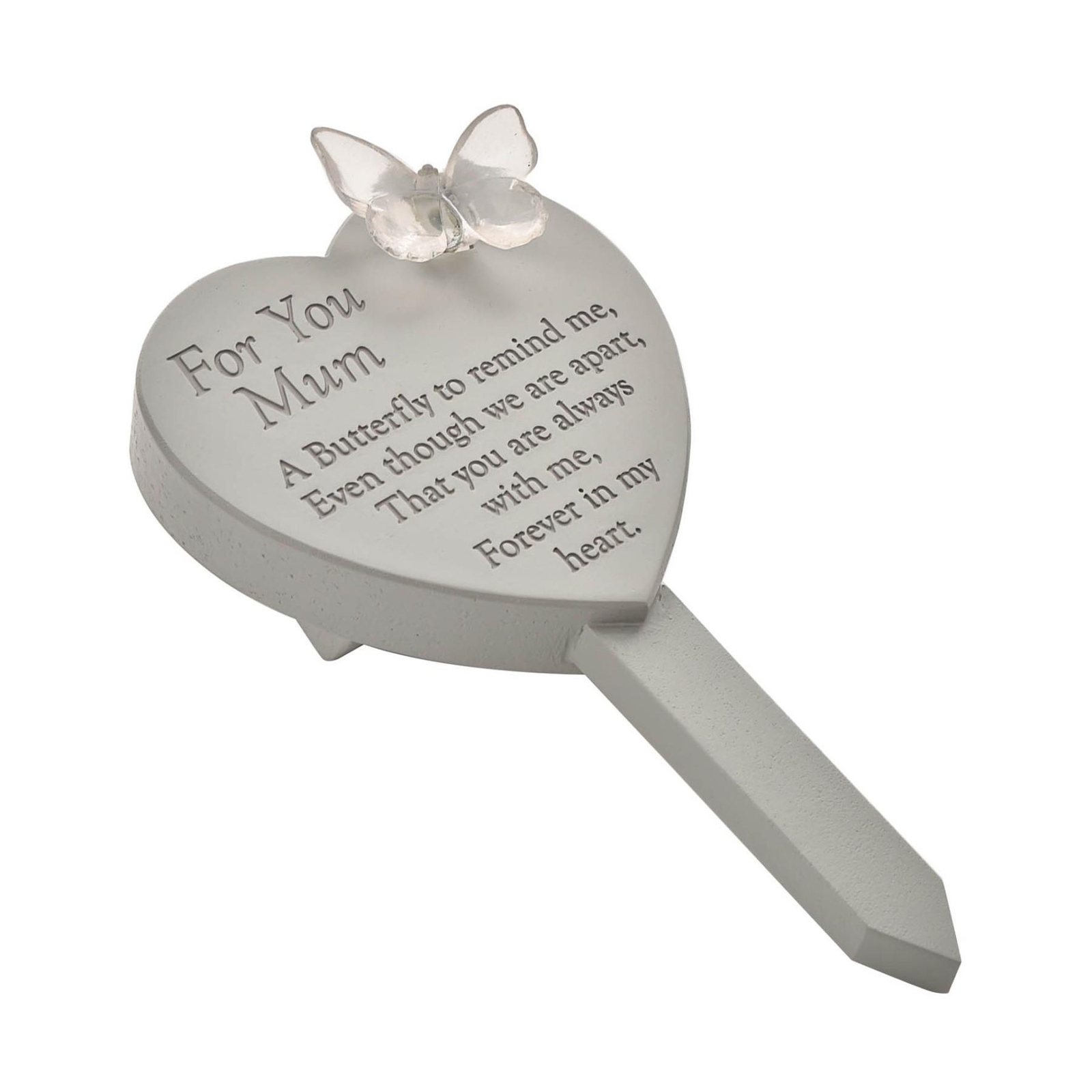 Memorial Solar Light Up Plaque by Thoughts of you – Mum / Heart