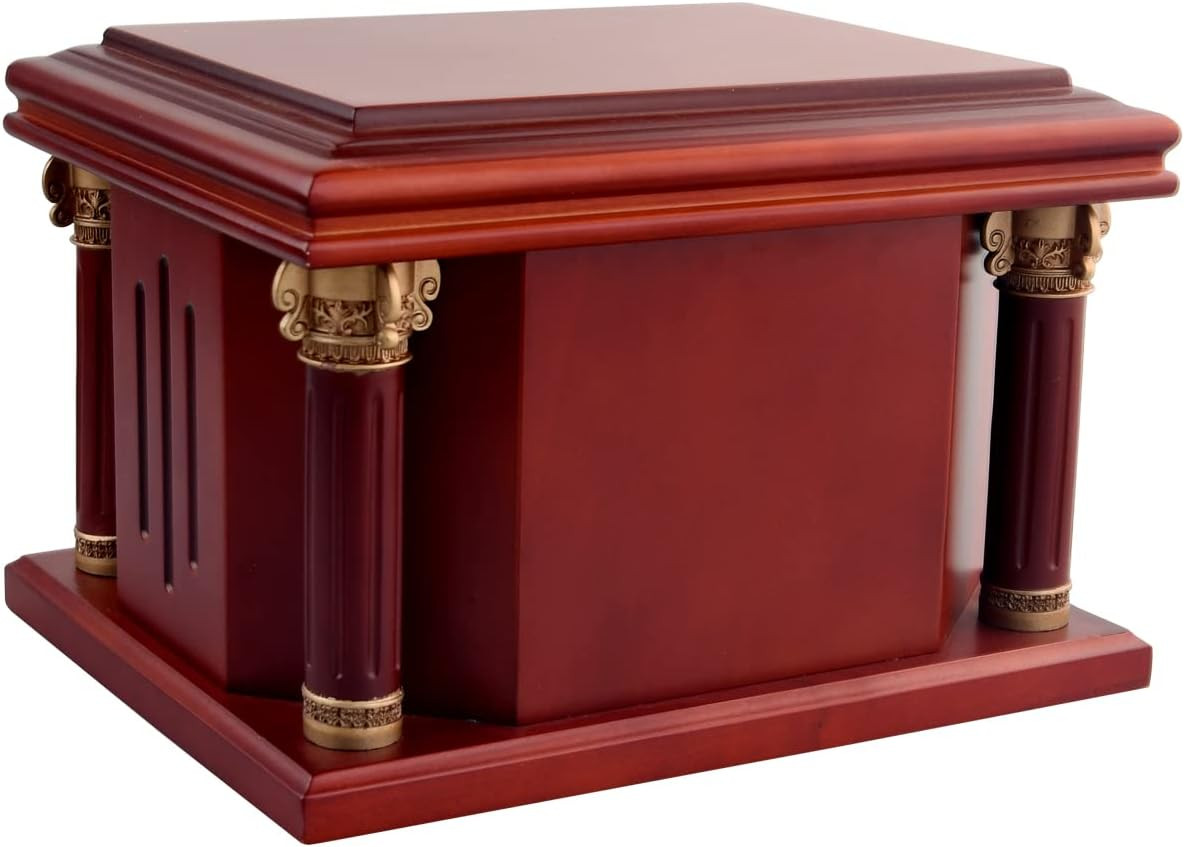Wood Keepsake Urns for Human Ashes Adult Male/Female, Cremation Urns for Adult A