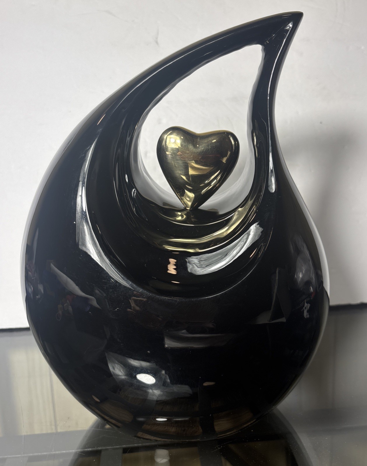 Heart of Love Cremation Urn for Human Ashes