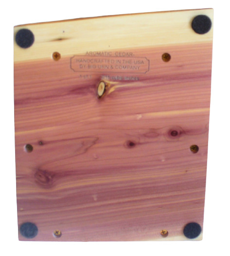 LIVE EDGE–SOLID AROMATIC CEDAR–FULL SIZED ADULT CREMATION URN