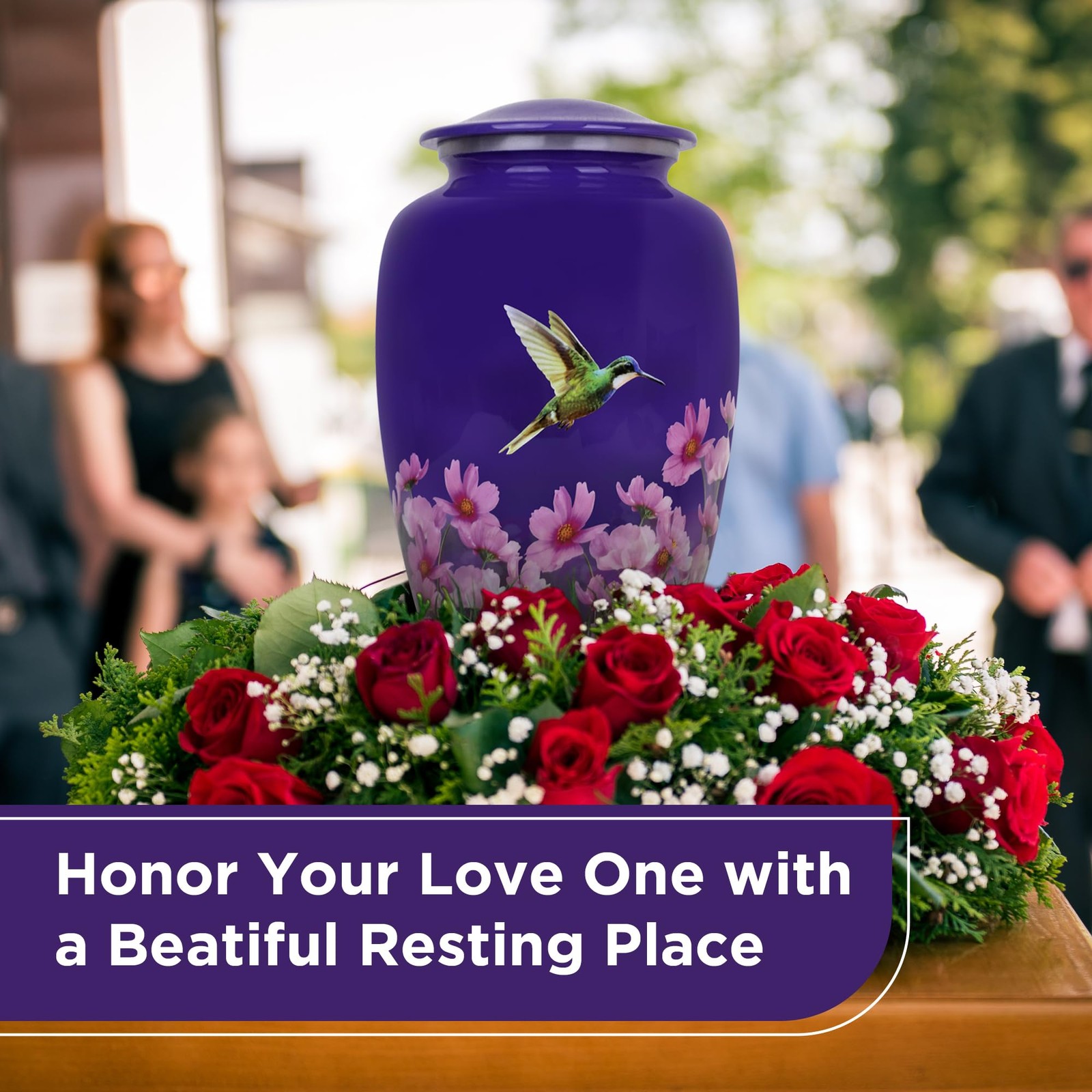 Memorials Urns for Human Ashes Adult Female and Male, Decorative Burial Urn, …