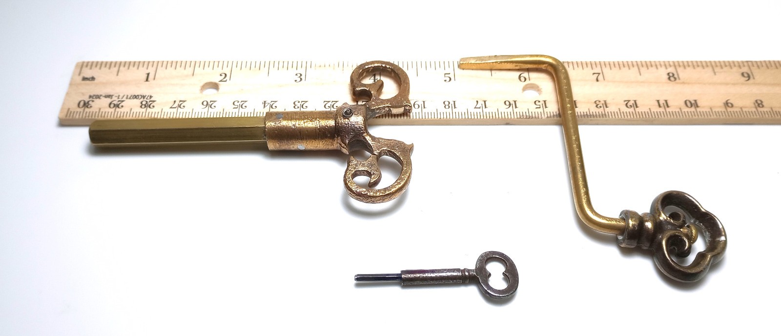Brass Pocket / Crank Casket Key (Read description)