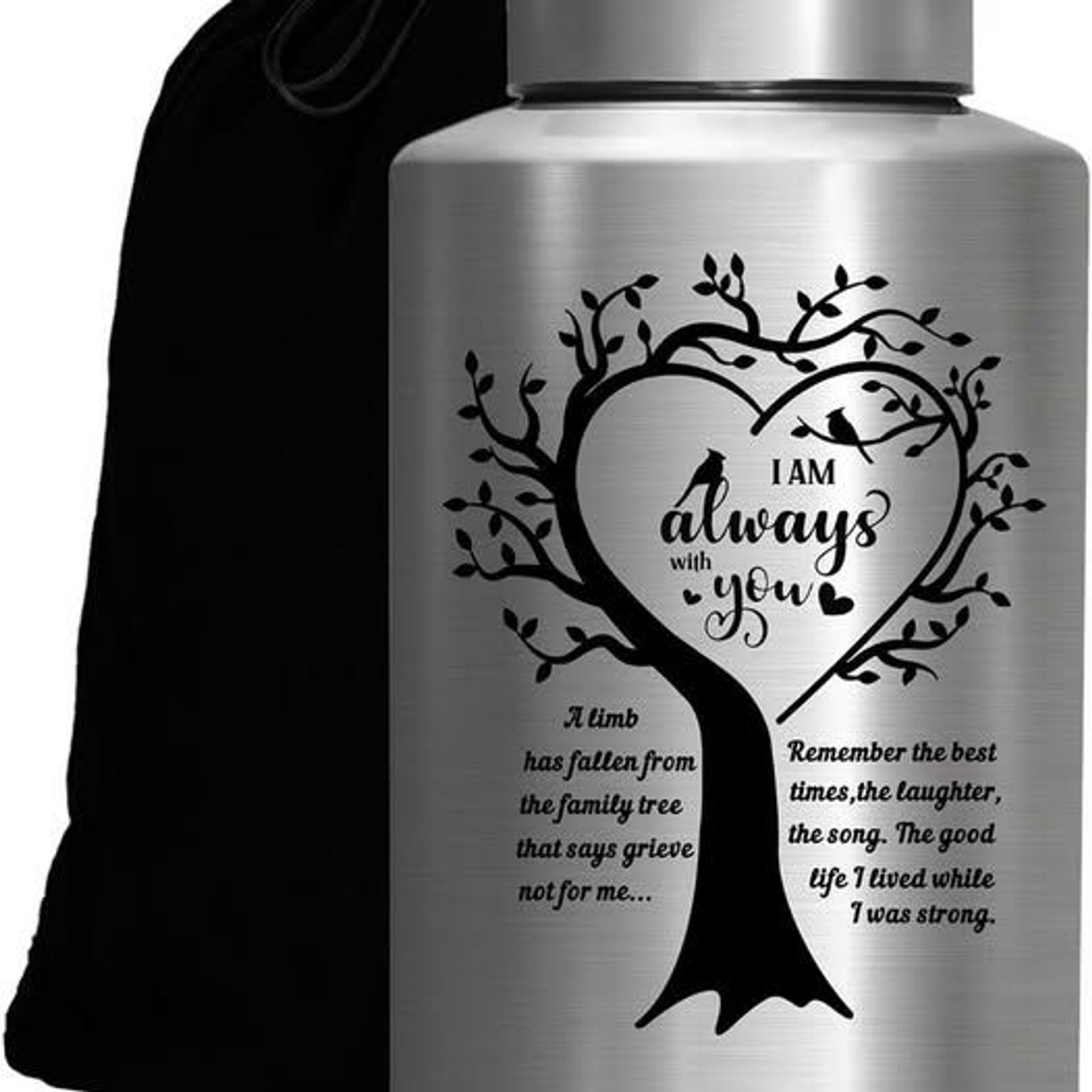 Urn Stainless Steel Cardinal