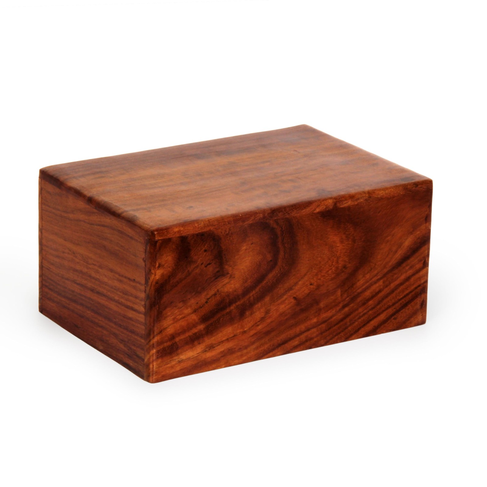 Handmade Wooden Urn Box for Human Ashes, Cremation Funeral Urns Box, Pet Memo…