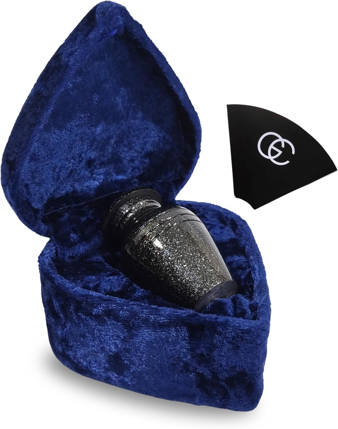 Gray Comet Small Keepsake Cremation Urns for Human Ashes with Velvet Heart Case