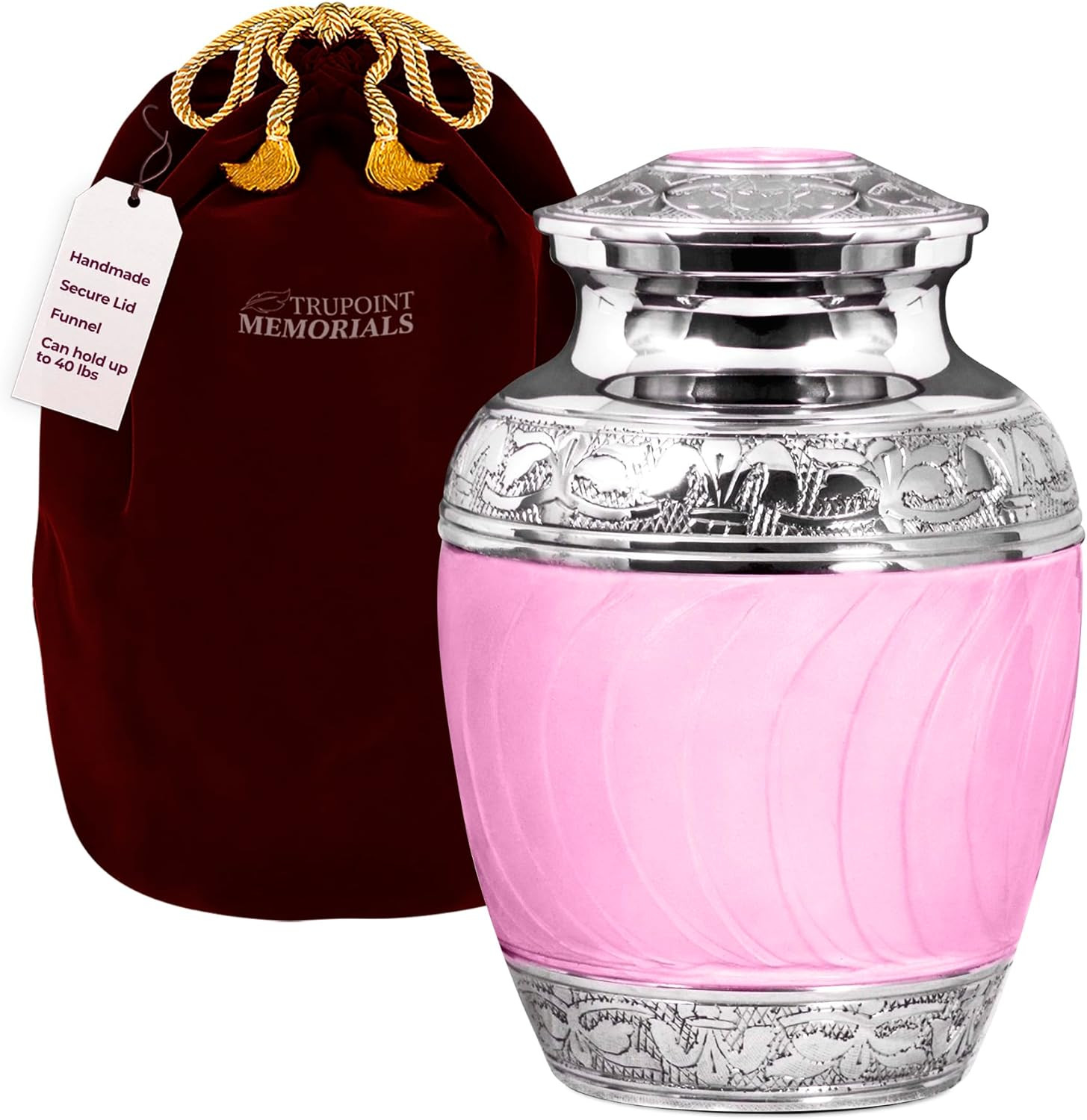 Cremation Urns for Human Ashes, Handcrafted Baby Urn for Moms Who Lost Their Chi