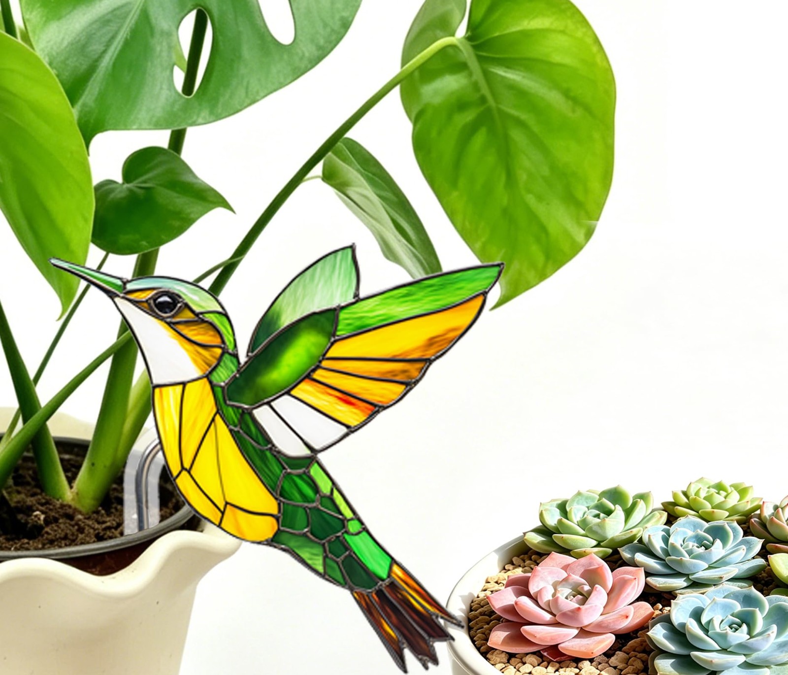 Hummingbird Gifts for Women Mom Grandma, Hanging Planter for Indoor Outdoor G…