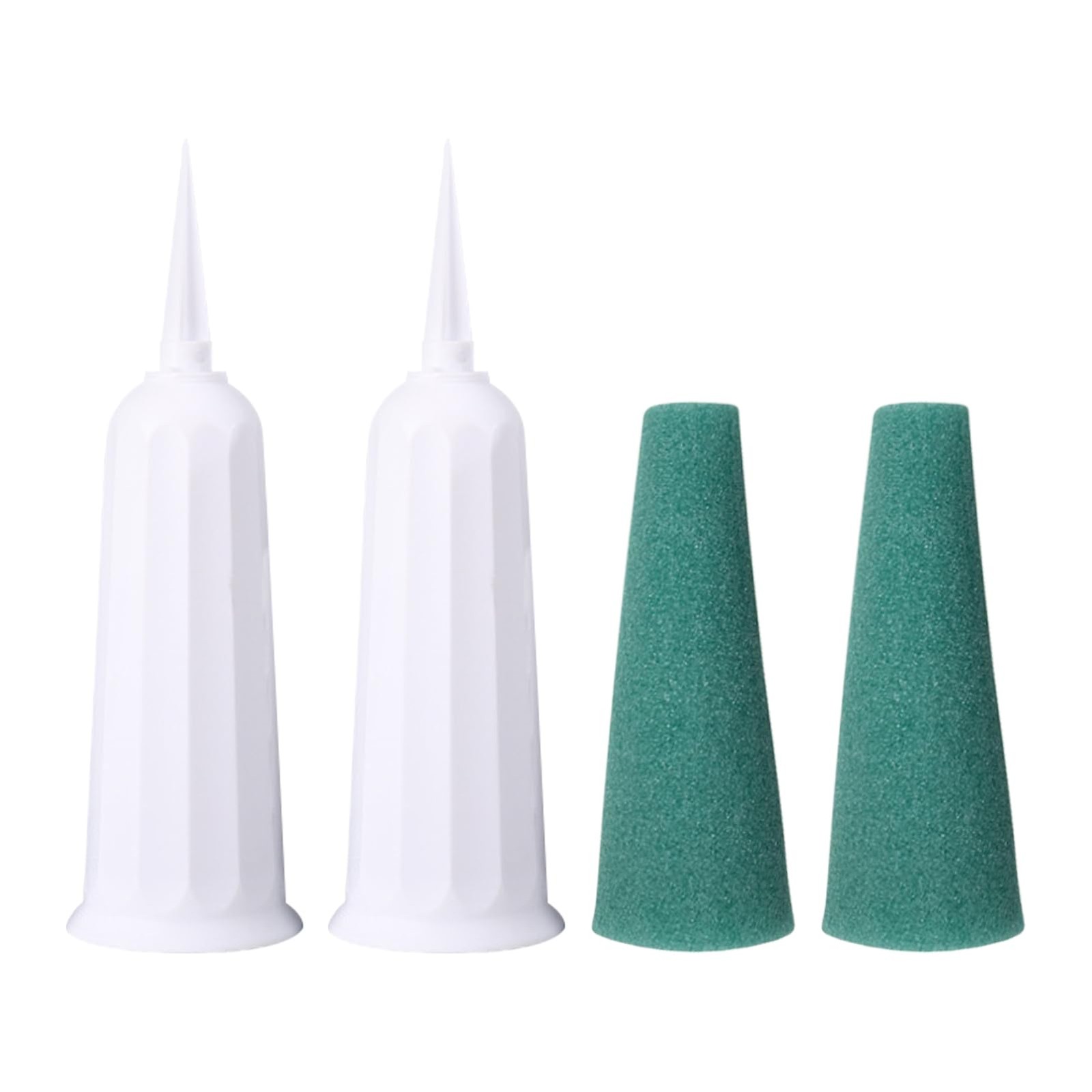 Frinovalt 2pcs Ccemetery Vases for Grave,Plant Flowers Holder with a Stake an…