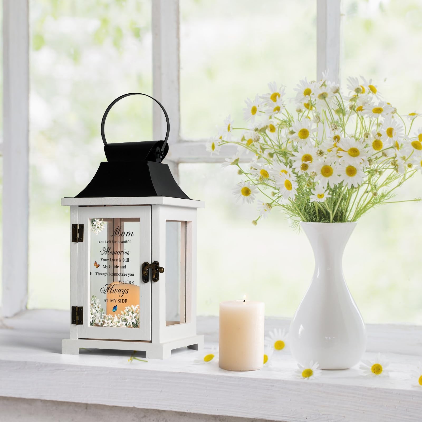 Sympathy Memorial Lantern for Loss of Mom | Bereavement Gifts & Condolences