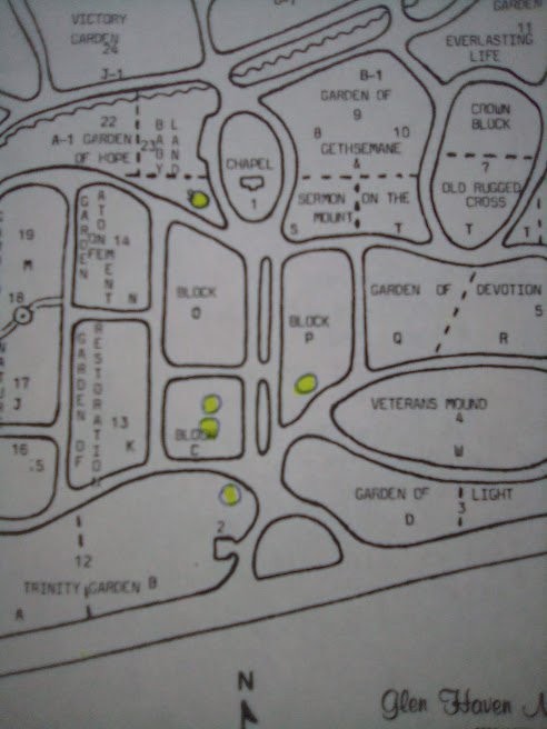 Cemetery Plots Glen Haven Memorial Gardens New Carlisle Ohio, 16 available