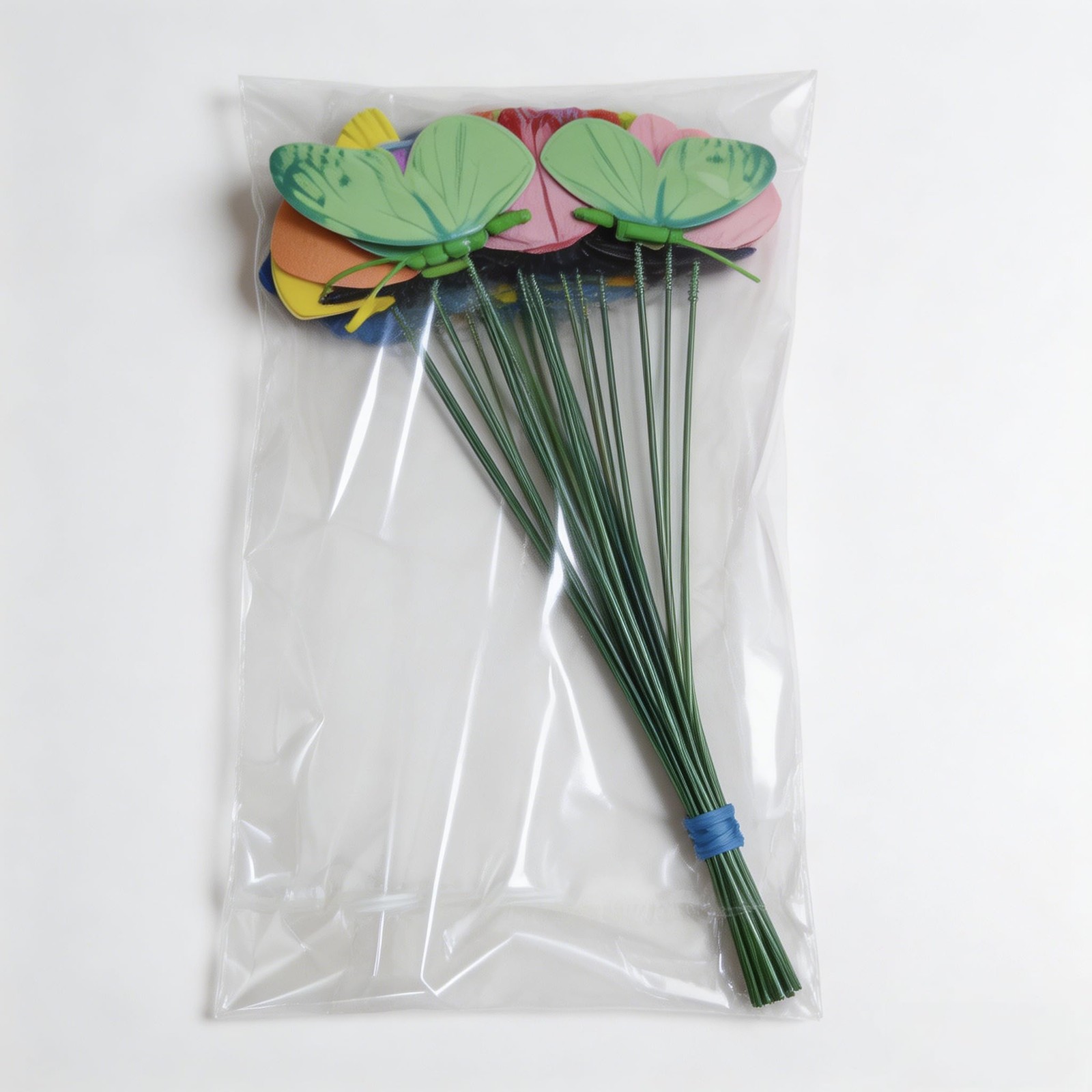 24PCS Butterfly Garden Stakes Waterproof Outdoor Yard Art for Flower Beds