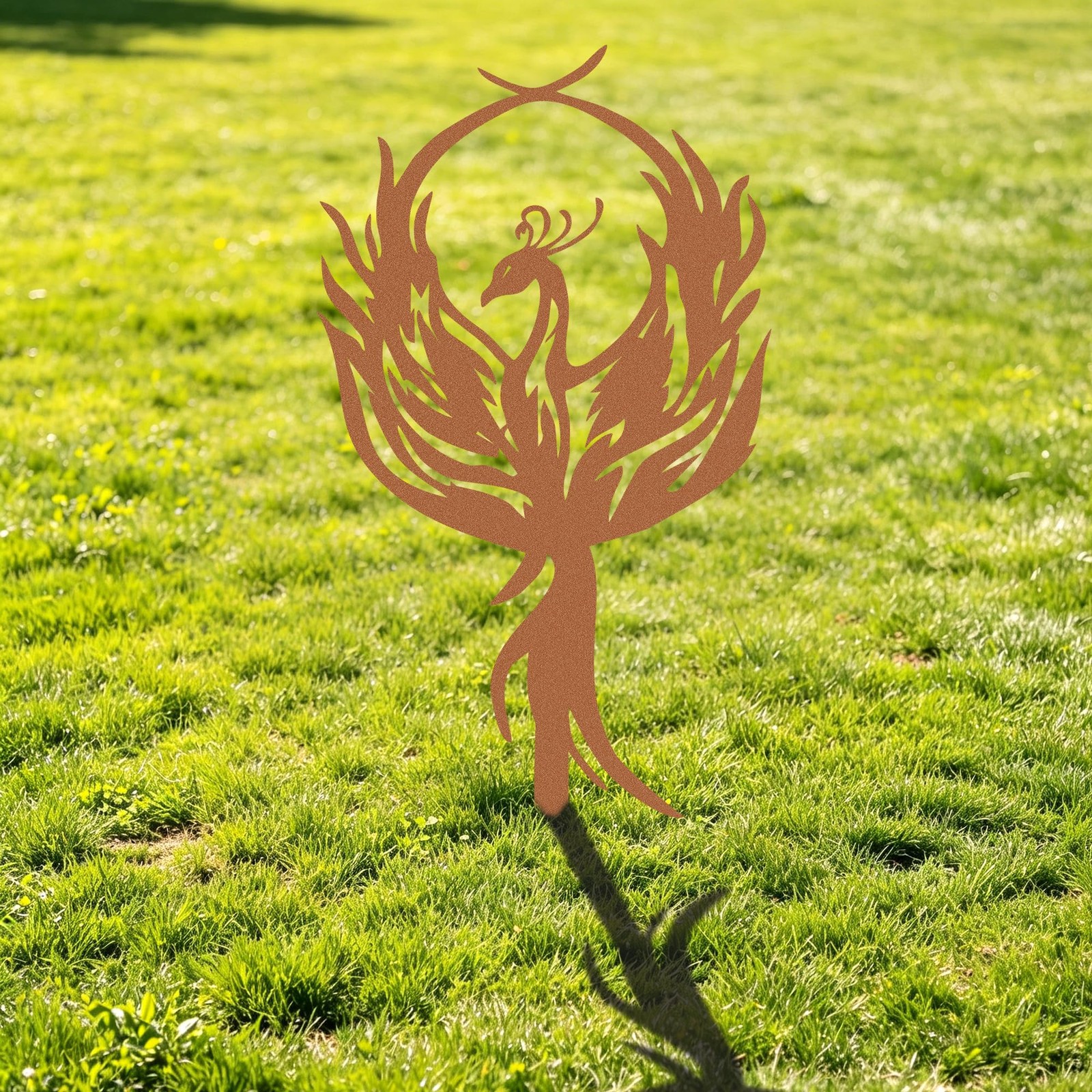 Phoenix Metal Garden Stakes