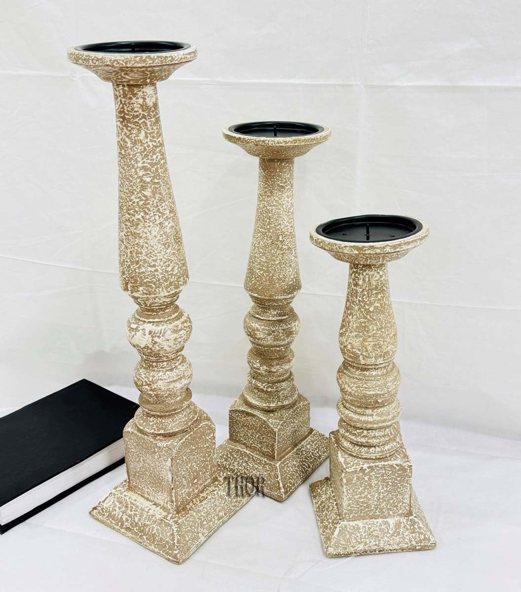 Candlestick Holders 3pcs, Taper Candle Holders for Candlesticks, Valentines Day