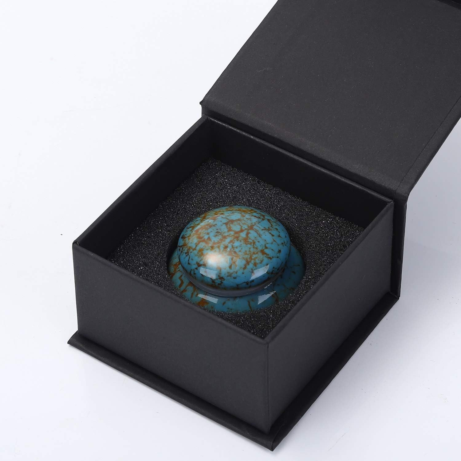 Small Urn for Human Ashes – 1.6” Handicrafted Urn – Beautiful Tiny Keepsake Urn