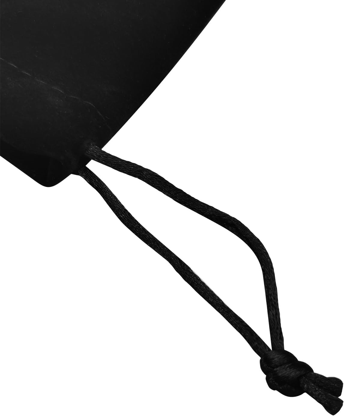 Black Velvet Cremains Urn Bag for Human Ashes – for Use inside the Urn – Size 12