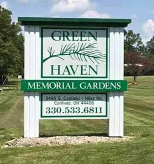 Two Side-by-Side Burial Plots – Green Haven Memorial Gardens, Canfield, Ohio