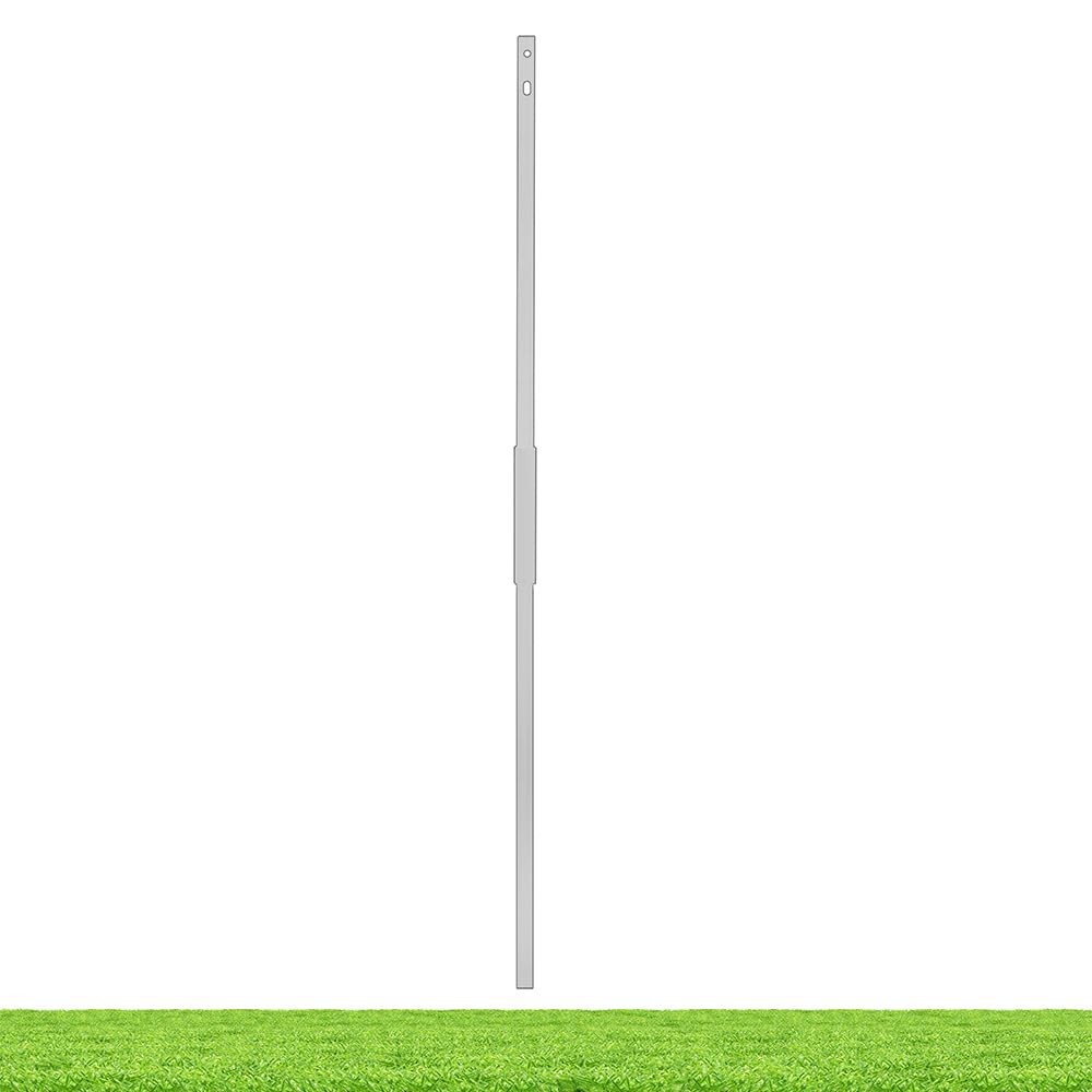 27.5″ Aluminum Yard Sign Stake with Hardware for Ground Installation