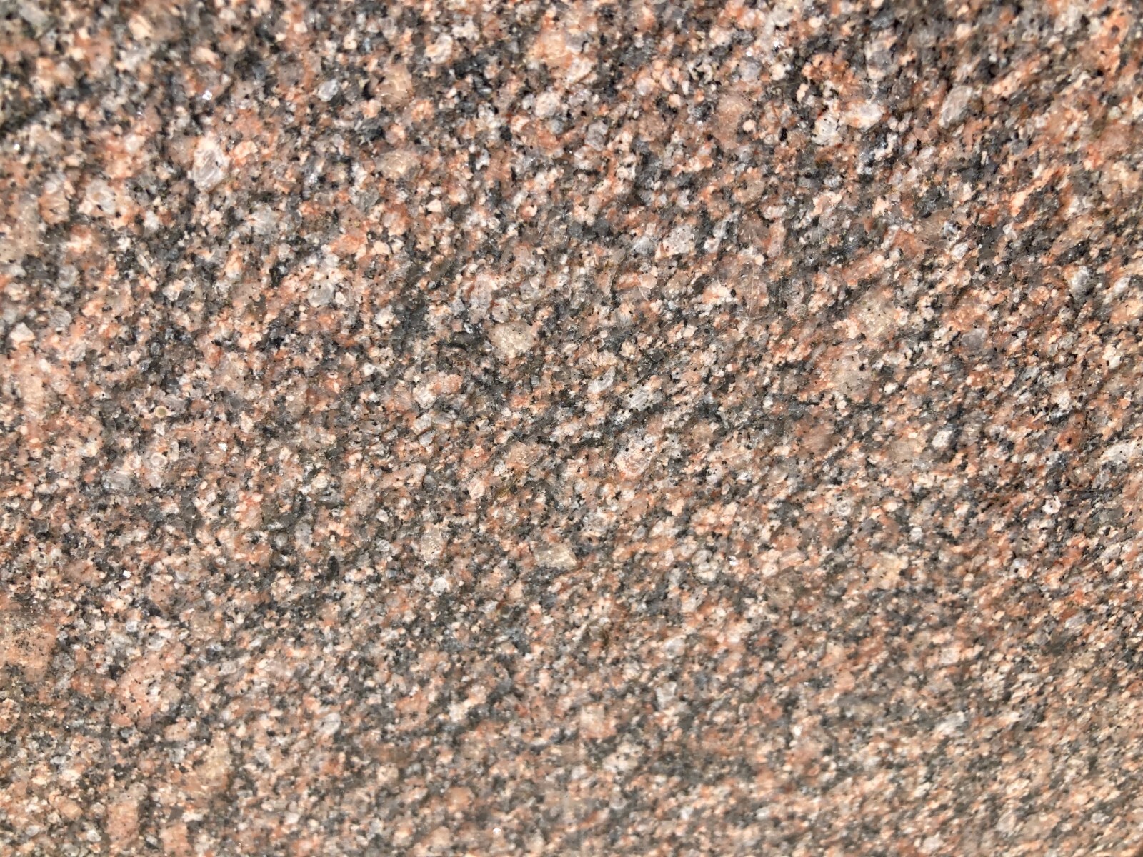 Dark Brown and Light Brown Rectangular Monument (37x24x6) Granite MN-57B