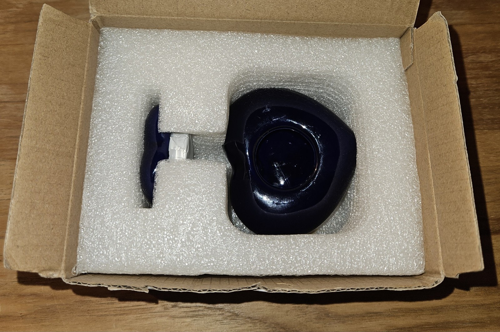 Mini Ceramic Heart-Shaped Urns for Cremation Keepsake ( Blue)