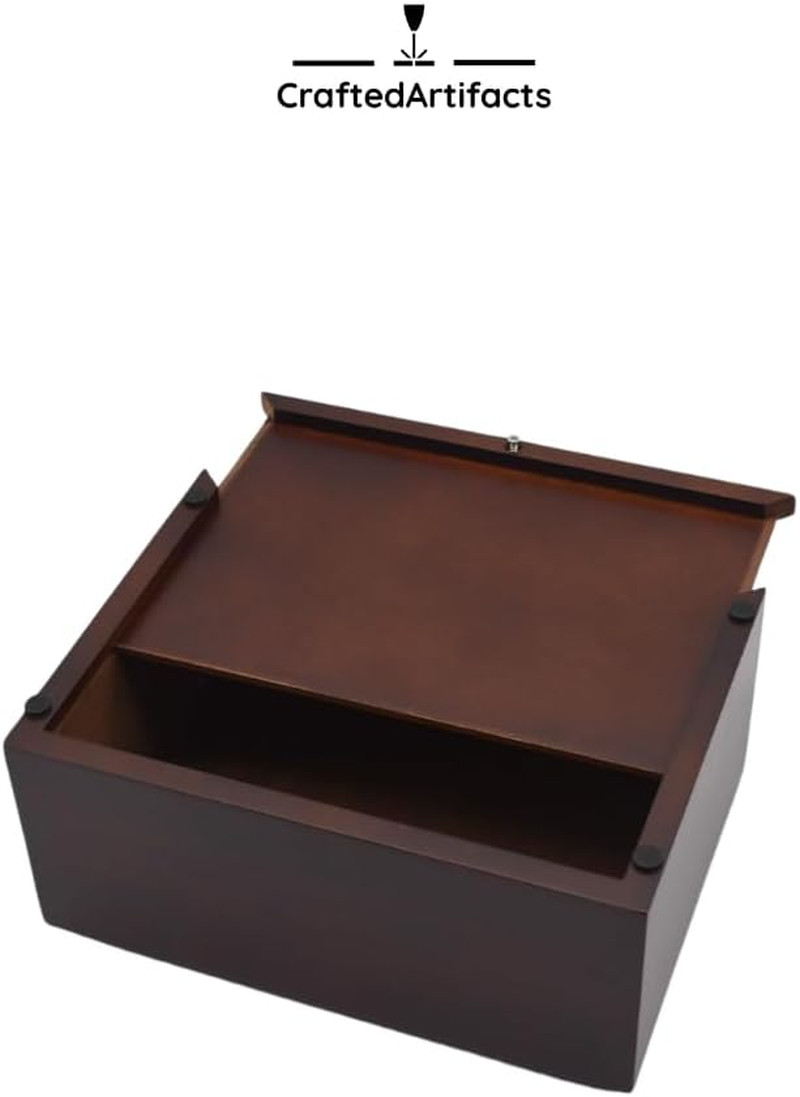 Companion Photo Urn with Acrylic Magnetic Picture Frame for Human and Pet Ashes,