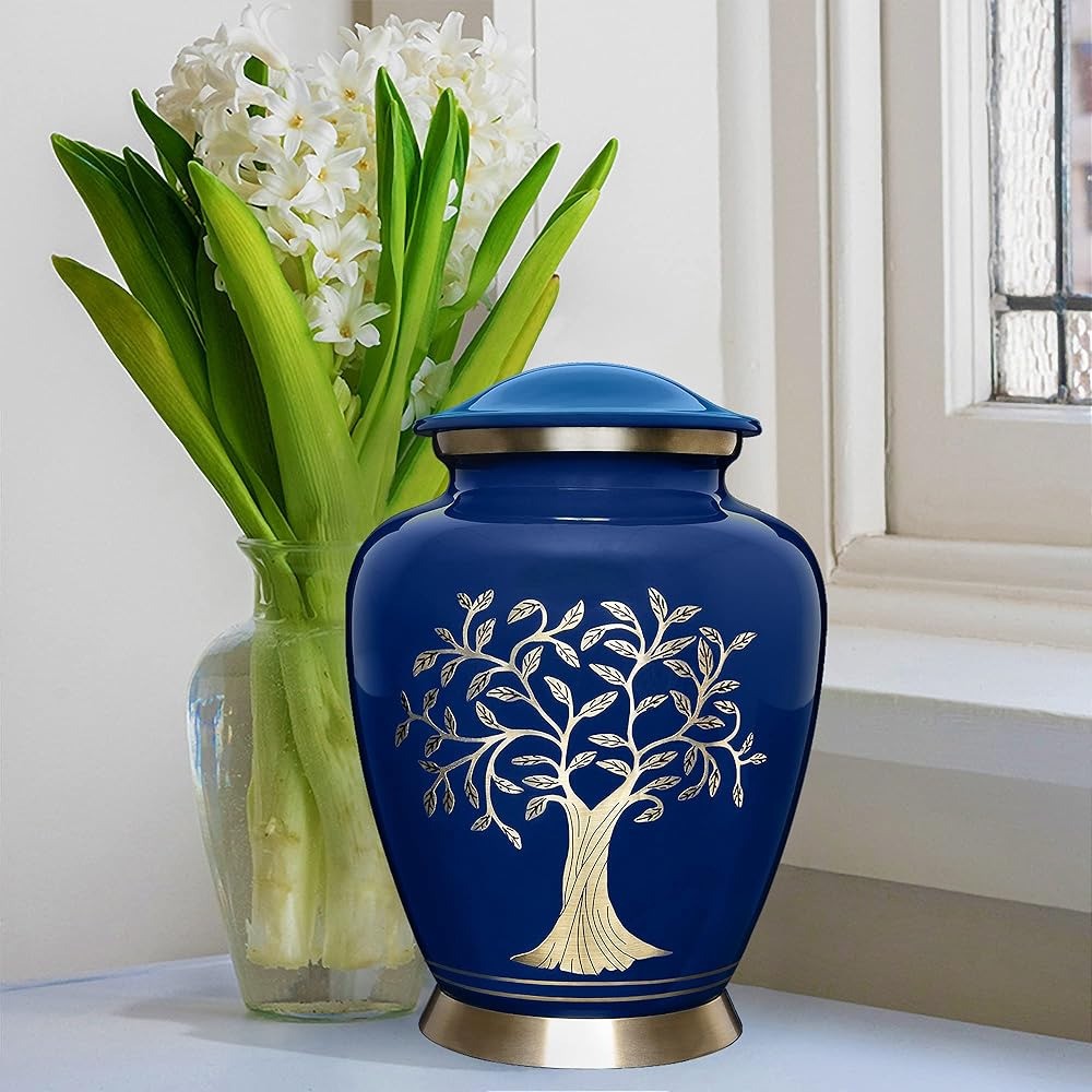 Trupoint Memorials Cremation Urns for Human Ashes, Tree of Life Decorative