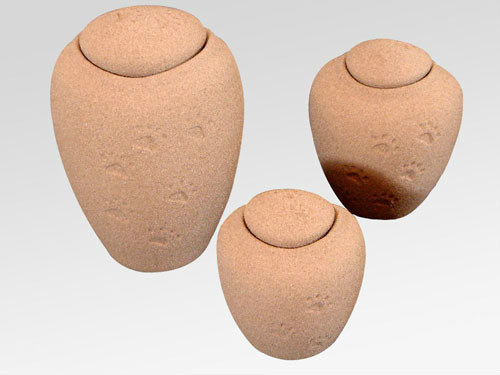 Adult Biodegradable, Oceane Sand and Gelatin Funeral Cremation Urn, Eco-friendly