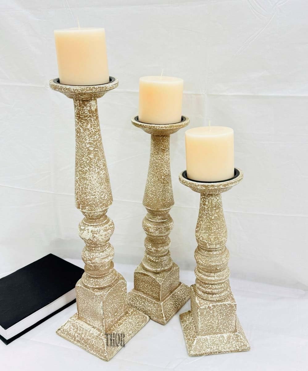 Candlestick Holders 3pcs, Taper Candle Holders for Candlesticks, Valentines Day