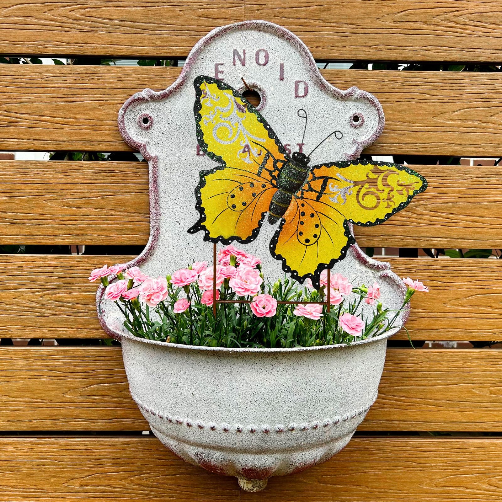Butterfly Garden Stake Decorative Butterfly Yard Stake, Cute Insect Decor Met…