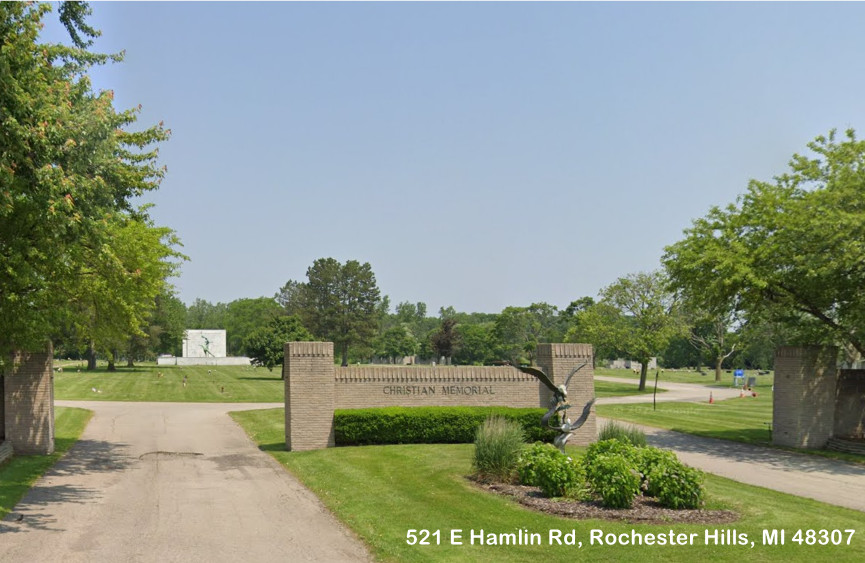 Cemetery Plot for Sale In Rochester Hills, Michigan