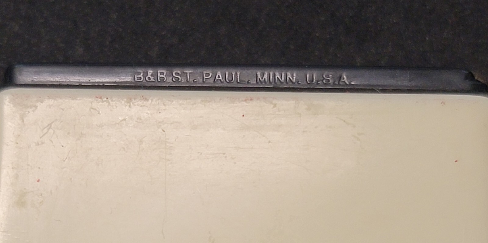 VTG THE PAUL M. YAUGER MONUMENTAL WORKS LONDON OHIO THOMAS J. SELBY TAPE MEASURE