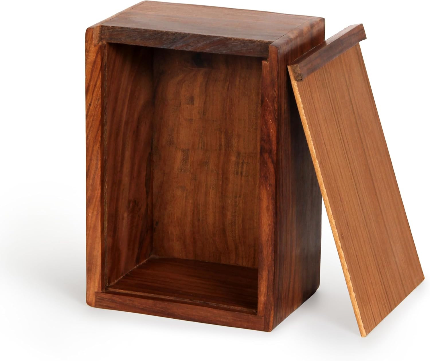 Handmade Wooden Urn Box for Human Ashes, Cremation Funeral Urns Box, Pet Memoria