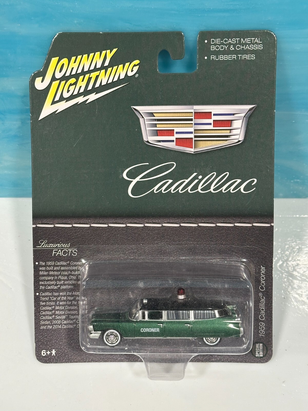 Hearse, Funeral Home, 1959 Cadillac Coroner, Ghoulish, Ambulance Factory Sealed