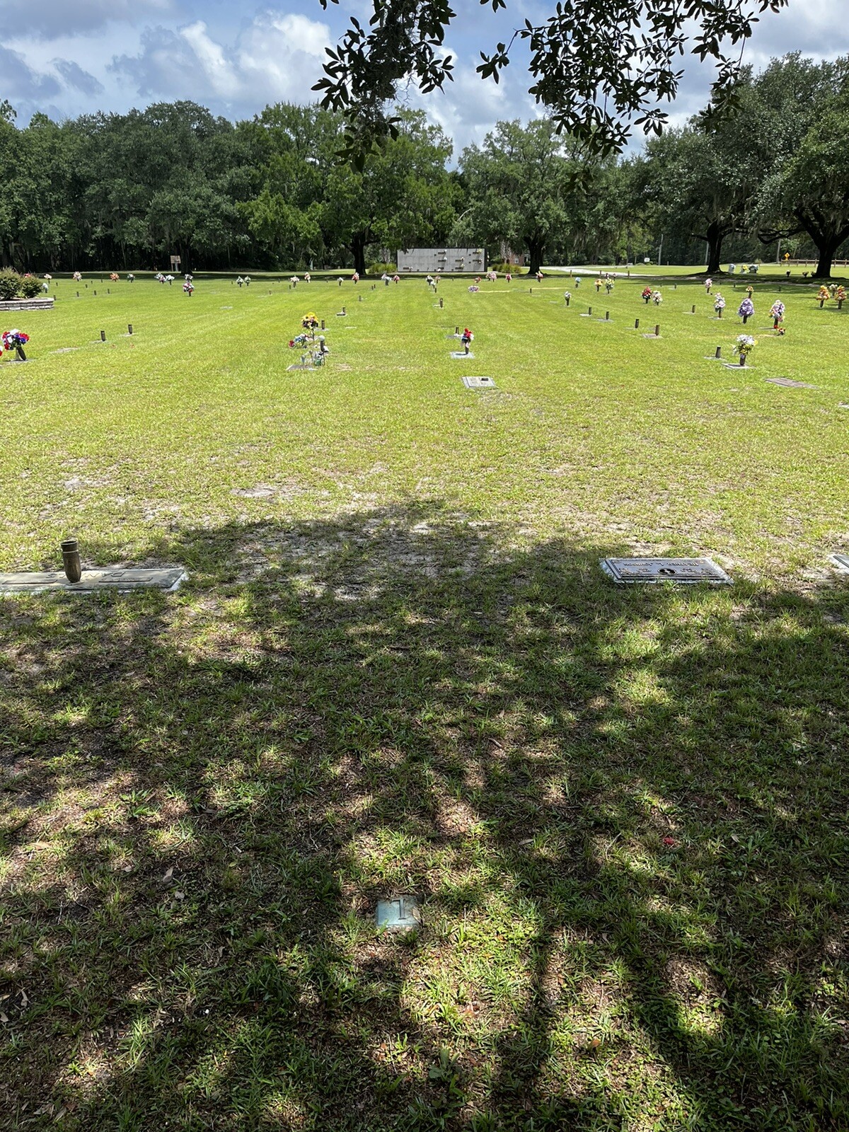 Cemetery Plot at Pennyroyal Memorial Gardens In Georgetown, South Carolina