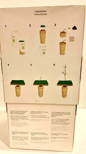 Bios Back To Nature Biodegradable Urn With Seed for Loved Ones or Pets
