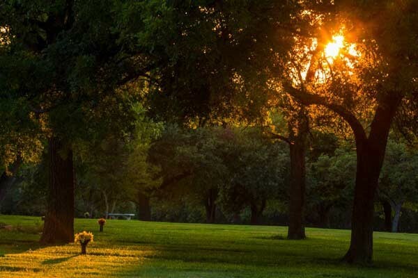 Restland Dallas Texas, 2 Cemetary Lots in Veterans Garden 1.  $7,325.  