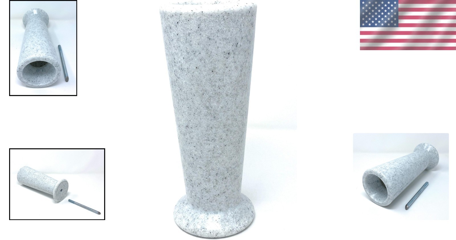 Durable Plastic Flower Vase for Cemetery