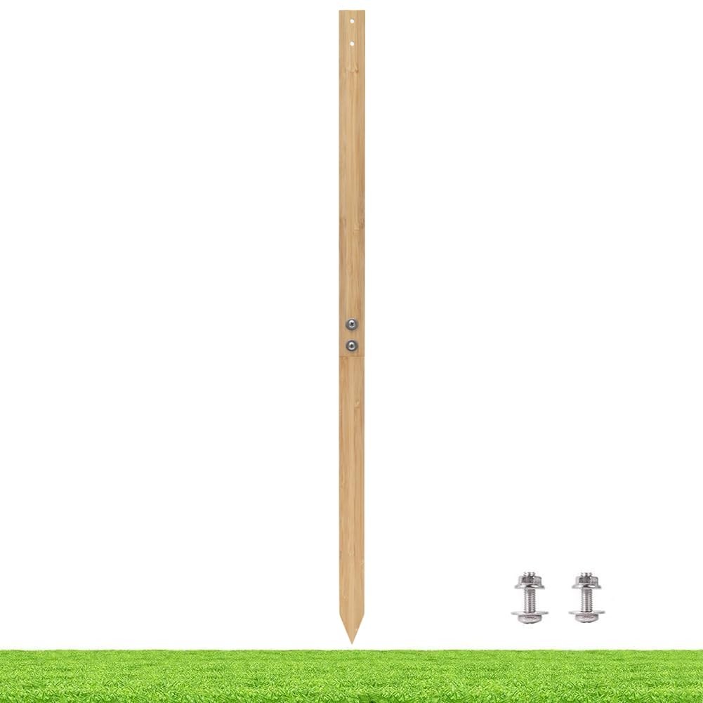 “27.5” Bamboo Yard Stake for Signs with Hardware Included – Durable & Reliable”