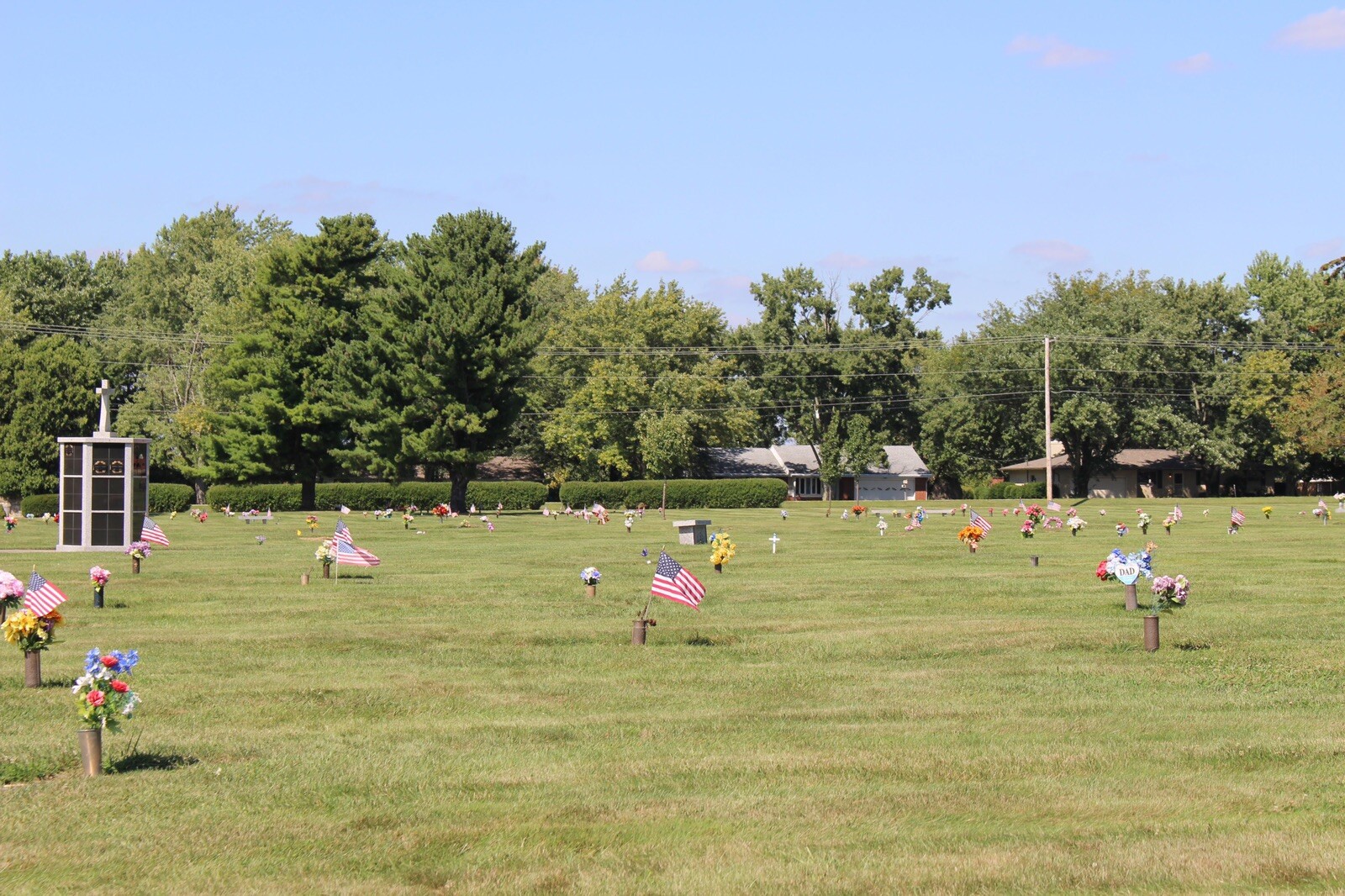 2 spaces at Miami Valley Memorial Gardens