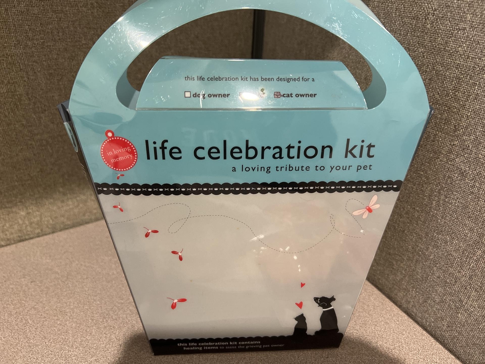 Life Celebration Kit For Your Pet- In Loving Memory For Cat