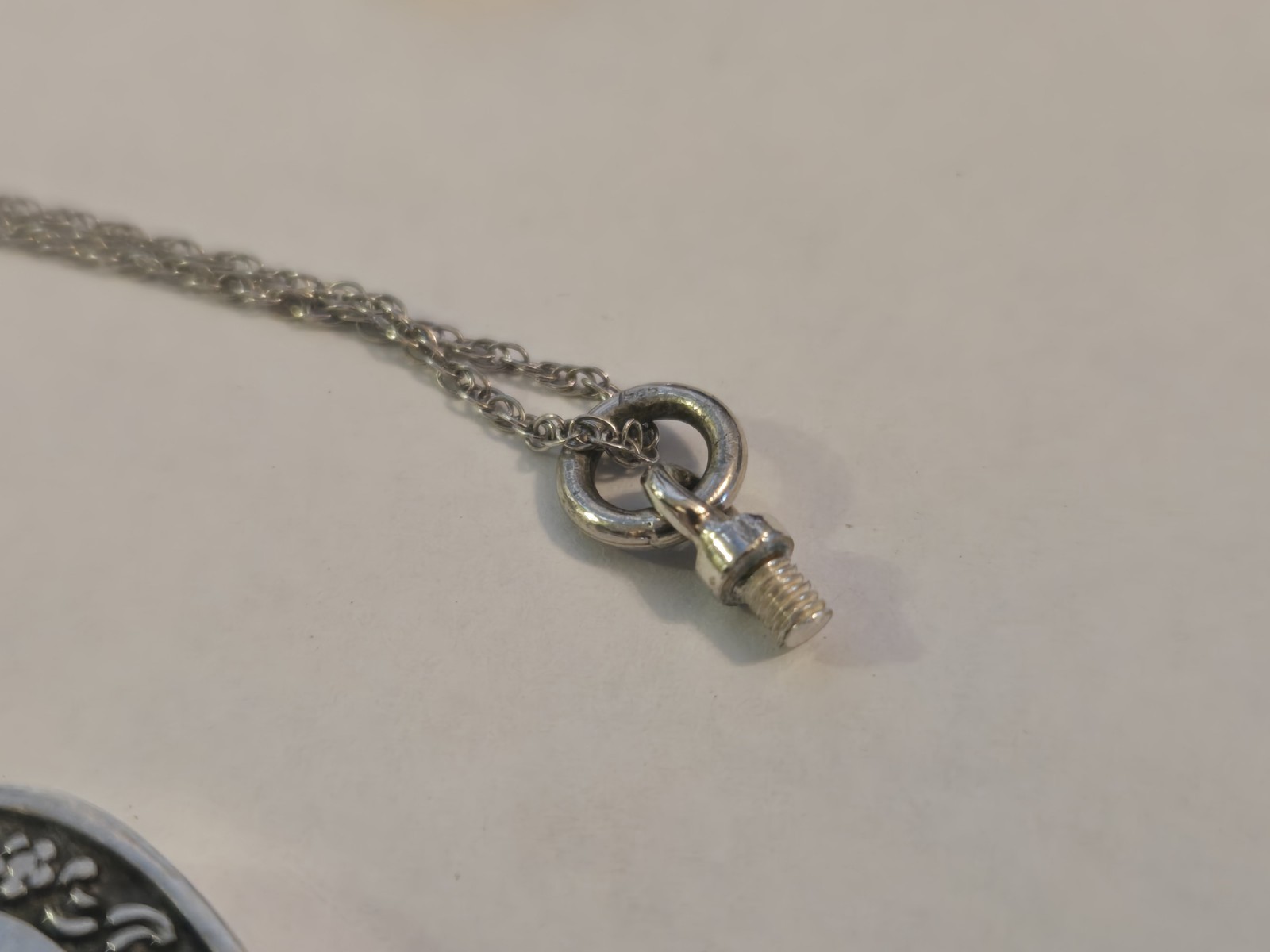 Sterling Silver 925 Cremation Urn Pendant Heart/Teardrop & 20″ Chain CHOOSE ONE