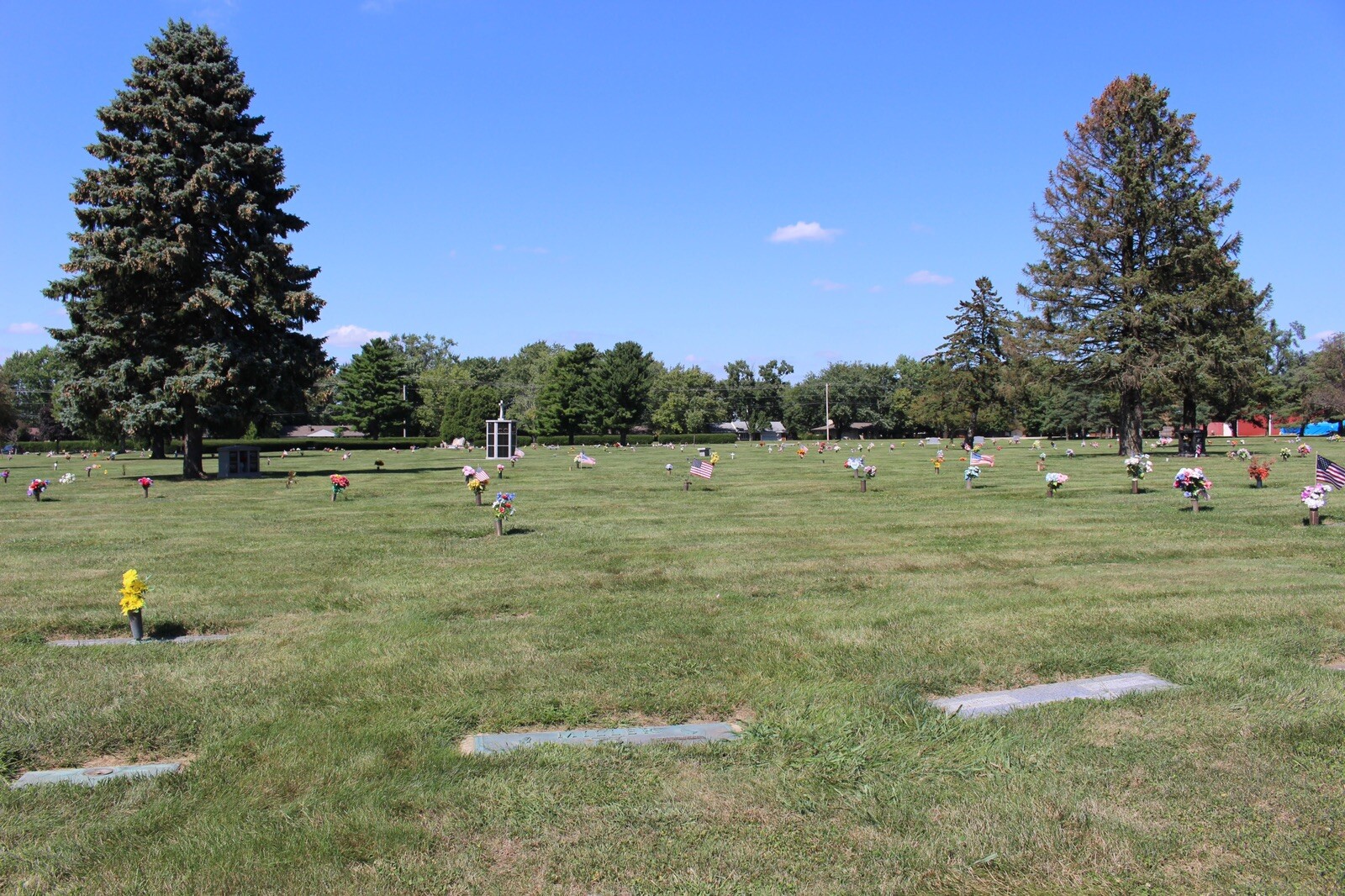 2 spaces at Miami Valley Memorial Gardens