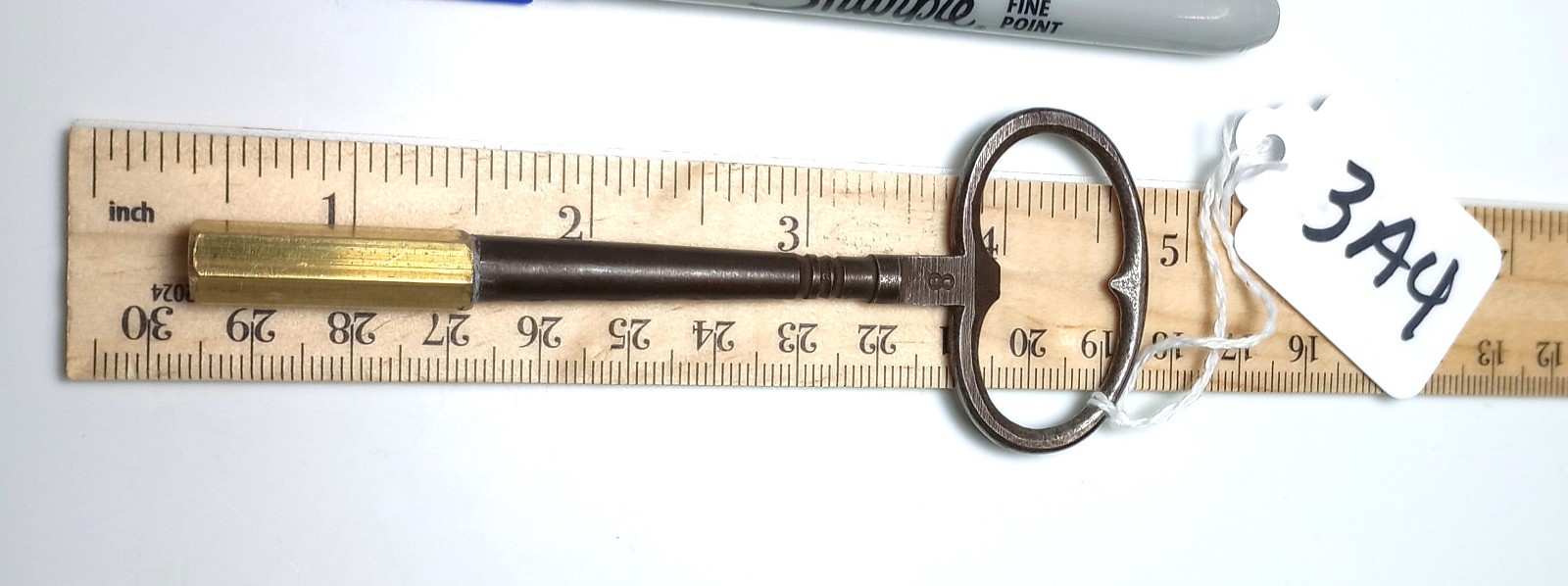 Cast Iron Winding Casket Key