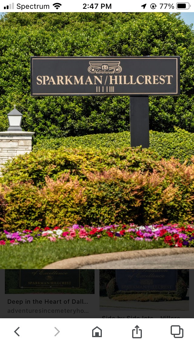 Funeral Plot at Sparkman Hillcrest in Section E (Monument Garden) Blk 5 Lot 21