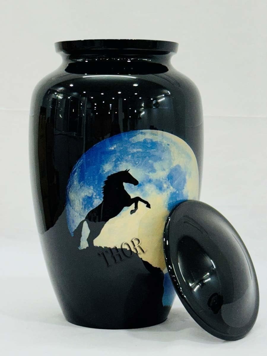 Cremation Animals Keepsake Urn Marble Finish Keepsake Cremation Urn for Ashes Me